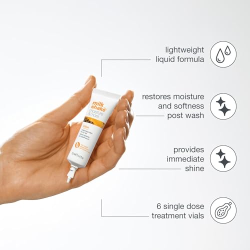 Liquid Hair Mask with Moisture & Shine for Dry Hair - 6 x 12 mL