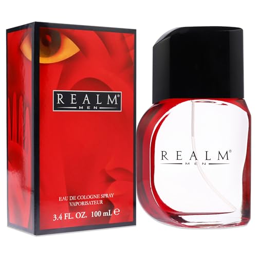 Realm Men Erox Cologne Spray Red 3.4 Oz - Daytime, Woody Fragrance