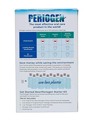 Periogen Oral Care Starter Kit - Tartar Removal & Deep Gum Cleaning