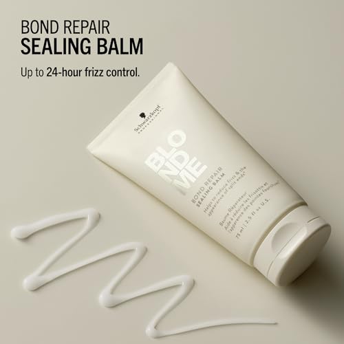 BlondMe Bond Repair Sealing Balm for Blonde & Grey Hair 2.5 Fl Oz