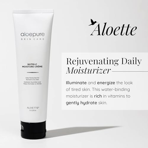 Face Moisturizer with Vitamin C & Aloe Vera - Hydrating Skin Care Cream