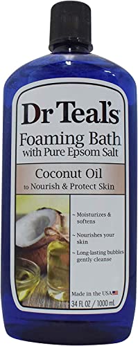 Foaming Bath Gift Set with Melatonin & Coconut Oil - Relaxing Spa Experience