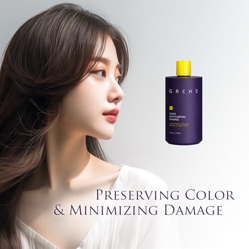 Gache Clarifying Hair Shampoo - K-Beauty Formula, Hydrating & Strengthening, 400ml