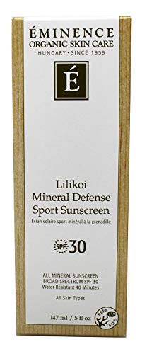 Mineral Sunscreen SPF 30 for Outdoor Sports Water-Resistant 5 oz