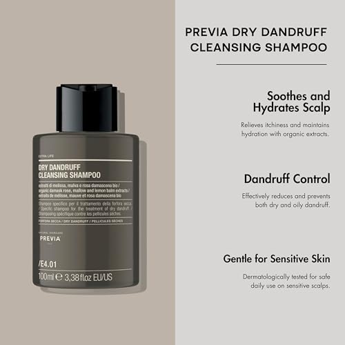 Dry Dandruff Shampoo with Organic Ingredients for Scalp Balance - 3.38 Oz