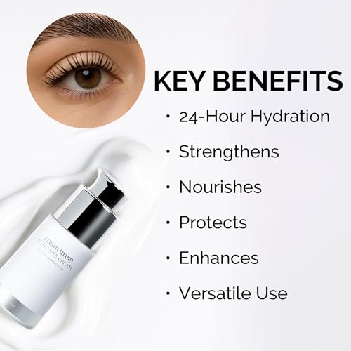 Eyelash Growth Serum with Keratin & Vitamin C - Lash & Brow Treatment