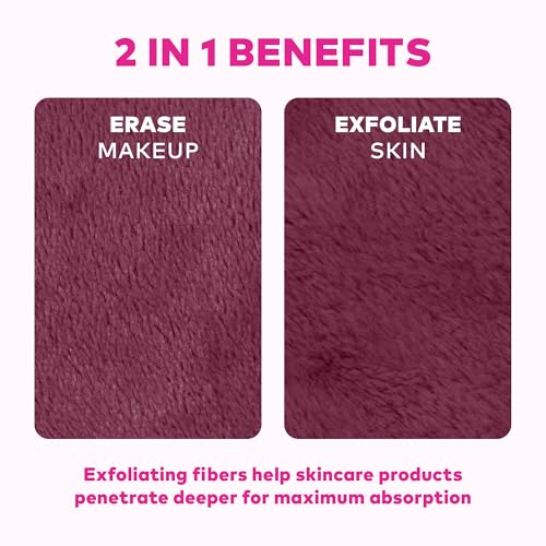 The Original MakeUp Eraser, 7-Day Set, Erase All Makeup With Just Water, Including Waterproof Mascara, Eyeliner, Foundation, Lipstick, Sunscreen, and More!, 7ct.