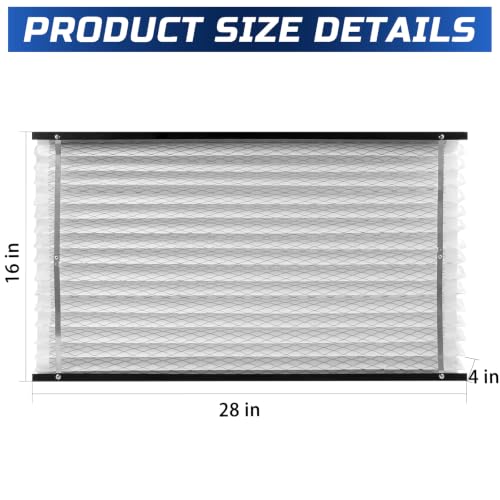 413 Replacement Air Filter Set - Compatible with AprilAire 413 Models - 2 Pack Variation
