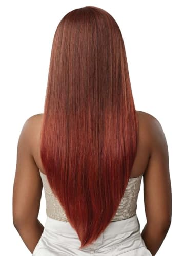 Outre Lace Front Wig Swirl 101 Frosted Ash Blonde Melted Hairline - Pre-Plucked, Natural Shape