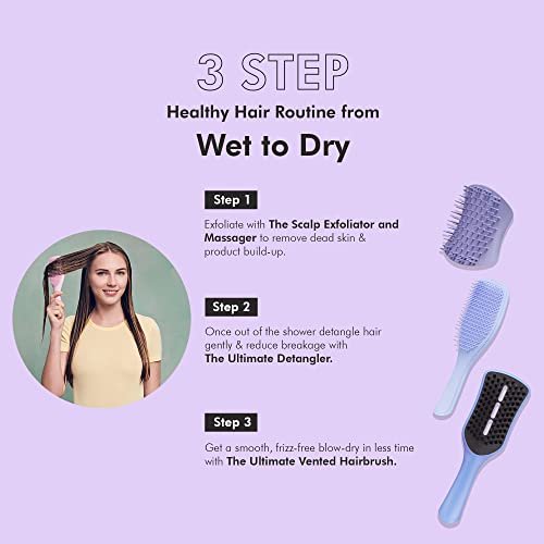 Detangling Hairbrush & Scalp Massager Set - Suitable for All Hair Types