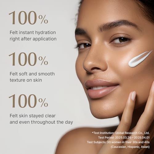 SU:M Micro-Active Daily Moisture Sunscreen SPF40 - Fragrance-Free, Hydrating Face Sun Cream for Sensitive Skin