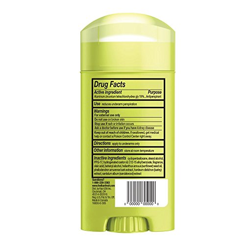 Ban Antiperspirant Deodorant for Women and Men Shower Fresh 2.6 Oz Pack of 6 - Invisible Solid