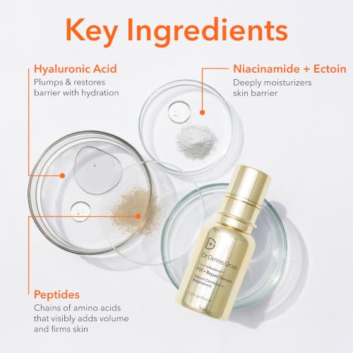 Dr Dennis Gross Fill Repair Serum with Hyaluronic Acid 1 oz - Needle-Free Skin Filler