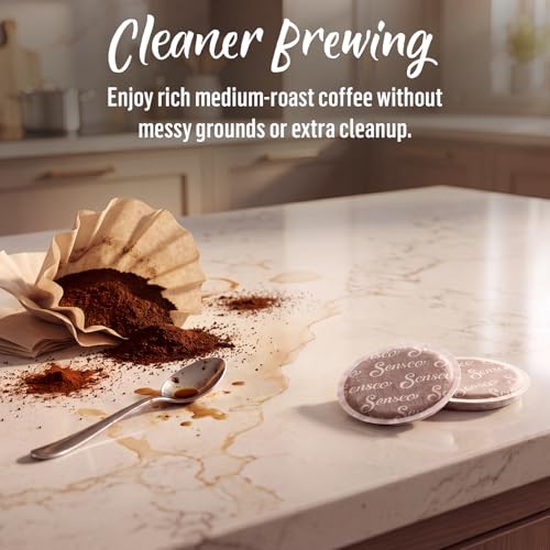Senseo Classic Medium Roast Coffee Pods 48 Count Pack of 5 - 240 Total