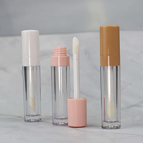 30pcs 8ml Lip Gloss Tubes with Wand & Stoppers - Refillable Cosmetic Containers