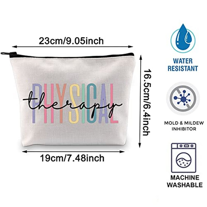 BLUPARK Physical Therapy Gift Physical Therapy Makeup Bag PT gift Physical Therapist Gift Physical Therapy Assistant Gift Physical Therapist assistant gift(Physical Therapy)