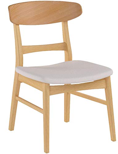 Christopher Knight Home Idalia Dining Chairs 2-Pc Set Light Beige Oak Finish