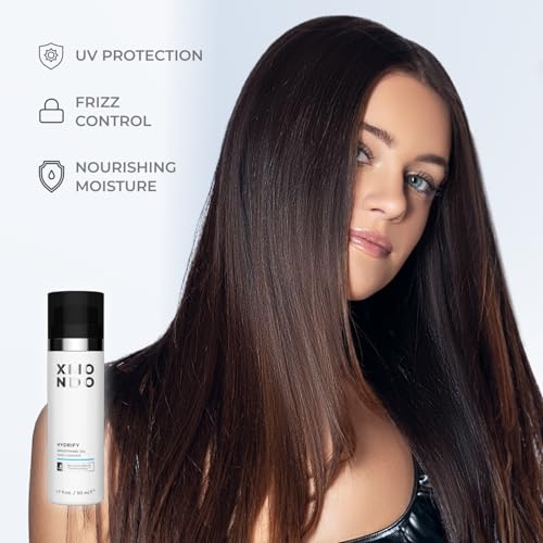 Hydrating Smoothing Hair Oil for Frizz Control - 1.7 Fl Oz