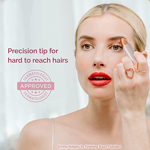 Eyebrow Hair Remover for Women - Painless Electric Razor with LED Light