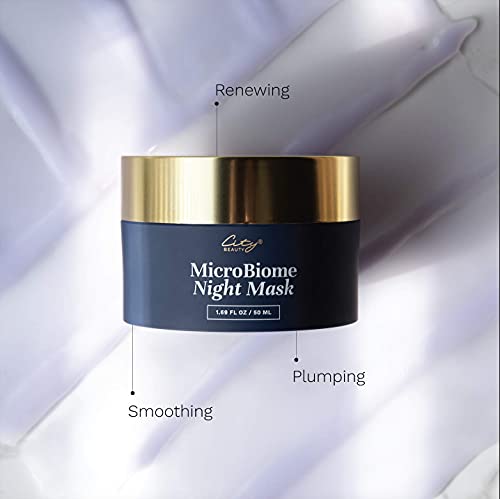 City Beauty Microbiome Night Mask - Nourishing Anti-Aging Face Treatment