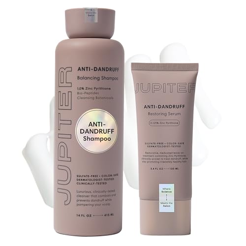 Jupiter Anti-Dandruff Shampoo & Restoring Serum Set - Scalp Care Duo