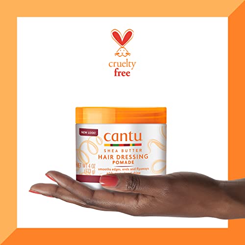 Cantu Hair Dressing Pomade with Shea Butter, 4 Ounce
