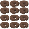 SINLAND Reusable Microfiber Massage Face Rest Covers Extra Soft & Heavy Face Cradle Covers Cozies Fitted Suitable for Massage Tables and Chairs