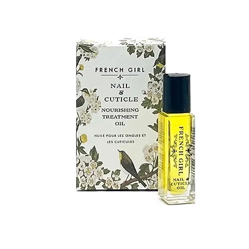 Nail & Cuticle Oil - Hydrating Nail Strengthener & Growth Treatment, Vegan, 0.3 oz