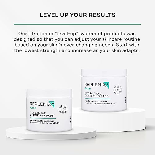 Gly-Sal Clarifying Acne Pads 5% Glycolic Acid & 2% Salicylic Acid - 60 Count
