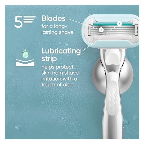 Gillette Venus Extra Smooth Sensitive Razor Blade Refills - 6 Count, Compatible with Venus Handles
