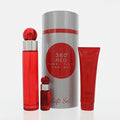 Men's Gift Set with Eau de Toilette Spray, Shower Gel & Mini Spray - Perry Ellis 360 Red