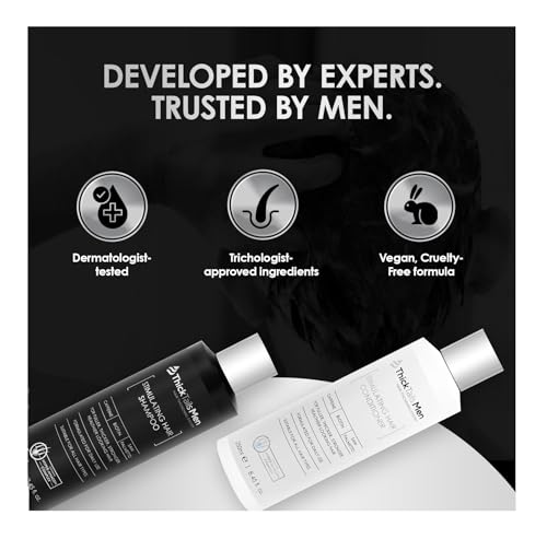 Men's Hair Growth Shampoo & Conditioner Set - Thinning Hair Care