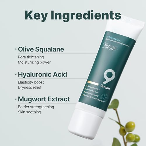 Pore Refining Moisturizer with Mugwort for Sensitive Oily Skin - 50ml