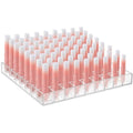 Mumufy 72-Slot Clear Acrylic Lipstick Organizer Makeup Display Case