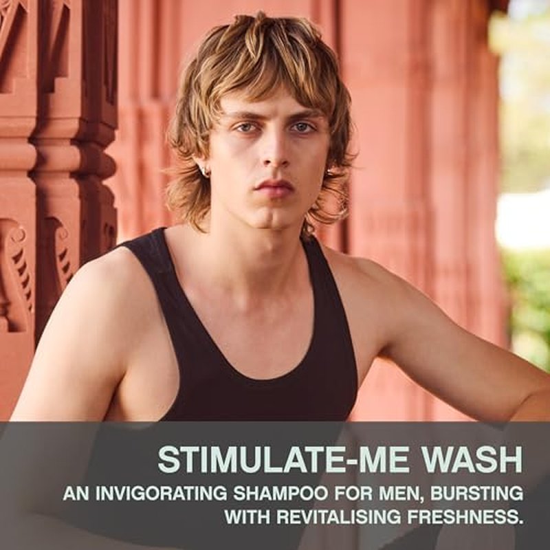 KEVIN.MURPHY STIMULATE-ME.WASH - Clarifying Shampoo for Hair & Scalp - For All Types - Stimulates Hair - Strengthening - Cruelty Free Shampoo - 250 mL / 8.4 fl oz