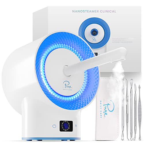NanoSteamer 10-in-1 Facial Steamer with Aromatherapy - Derm-Grade Skin Hydration