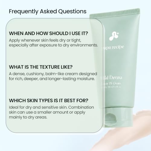 Papa Recipe 1% Ectoin Moisturizer with Hyaluronic Acid & Shea Butter - 168H Hydration Barrier Cream