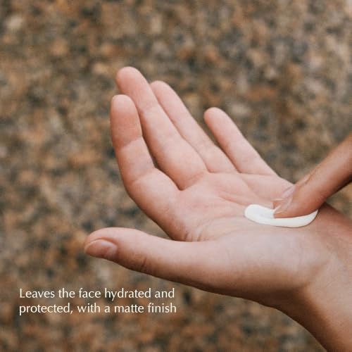 Hydrating Sunscreen Face Lotion SPF25 - Broad Spectrum Protection, Uplifting Mint Scent
