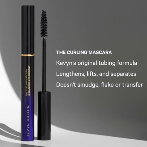 Kevyn Aucoin The Curling Mascara, Black: Classic volume brush. Tubing tech. All day wear. Clump & flake free. Pro makeup artist go to for volume, thick and separate lashes. Easy removal with water. Black 0.18 Ounce (Pack of 1)