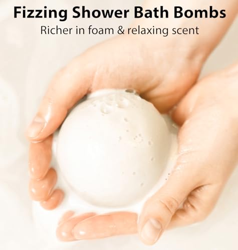 Luxury Lavender & Blueberry Bath Bombs with Niacinamide - Stress Relief & Sensitive Skin Care Set