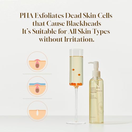 HEVEBLUE Salmon PDRN & Centella Light Cleansing Oil for Pore & Skin Healing