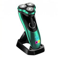 Electric Razor for Men, Cordless Rechargeable Rotary Shaver with Pop-Up Trimmer, IPX6 Waterproof Wet & Dry Electric Razor, Includes Charging Stand ? Mens Electric Shaver for Face and Travel