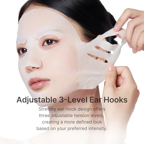 Medicube PDRN Pink Tension Up Sheet Mask 3-Step Contouring Pack of 2