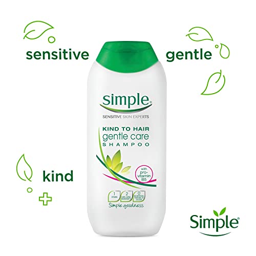 Gentle Care Hair Shampoo Pack of 2 - 200ml Each for Sensitive Scalp