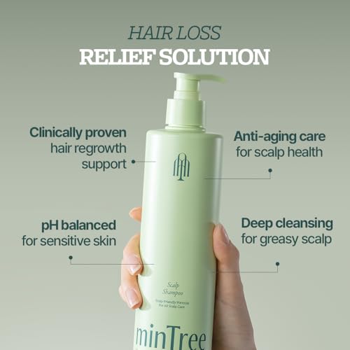 Scalp Balancing Mintree Shampoo 500ml - Refreshing, Silicone & Paraben Free