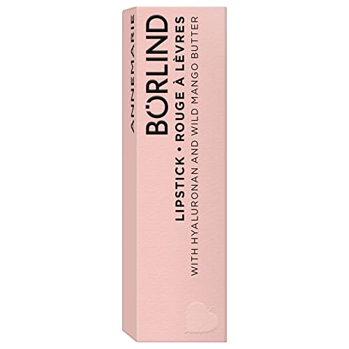 Vegan Lipstick with Hyaluronic Acid - Rosewood Shade, Moisturizing & Shine