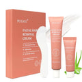 Painless Face Hair Removal Cream Kit with Post-Care Calming Cream for Women, Flawless Facial Depilatory Cream for Chin Upper Lip Sensitive Skin 4 Min Hair Removal At Home w/Spatula, 2.37 fl.oz