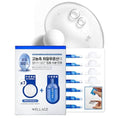 WELLAGE Real Hyaluronic Acid Hydrate One Day Kit Serum 7ea, Korean Beauty Secret Ampoule, High Concentration HA Ceramide 8 Herbal Extracts for Firming and Moisturizing Special Day Care