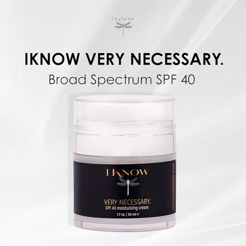 Broad Spectrum SPF 40 Face Sunscreen Moisturizer for Anti-Aging & UV Protection