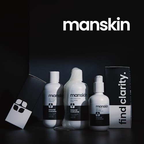 Men's Anti-Aging Skin Care Kit - Facial Cleanser, Toner & Moisturizer Set